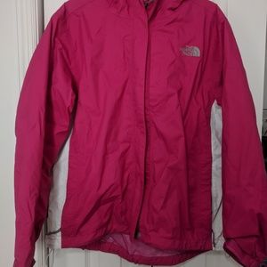 Pink Northface Rain Jacket